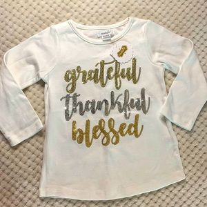 Mud Pie Long Sleeve Shirt Kids 24 months 2t - 3t